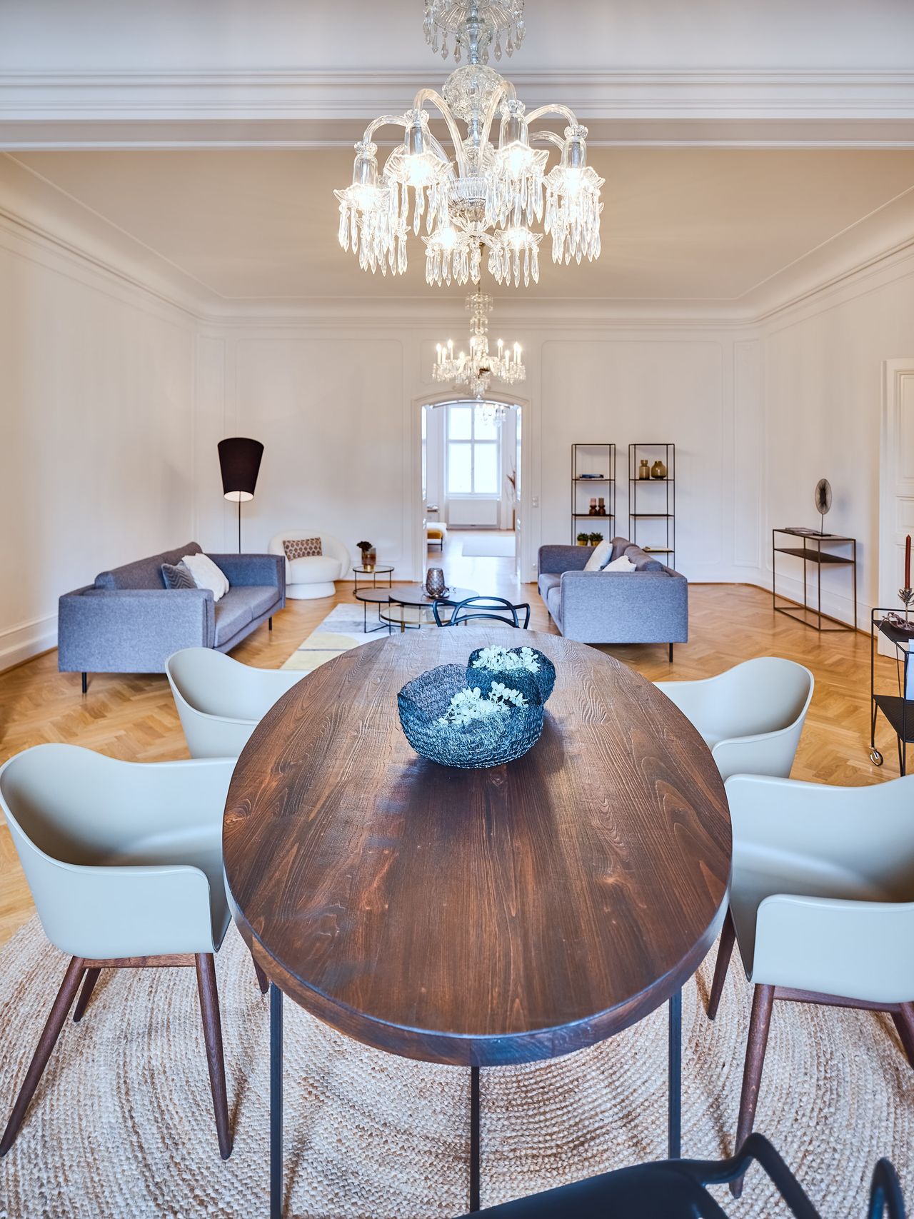 Staging einer traumhaften Altbau-Wohnung