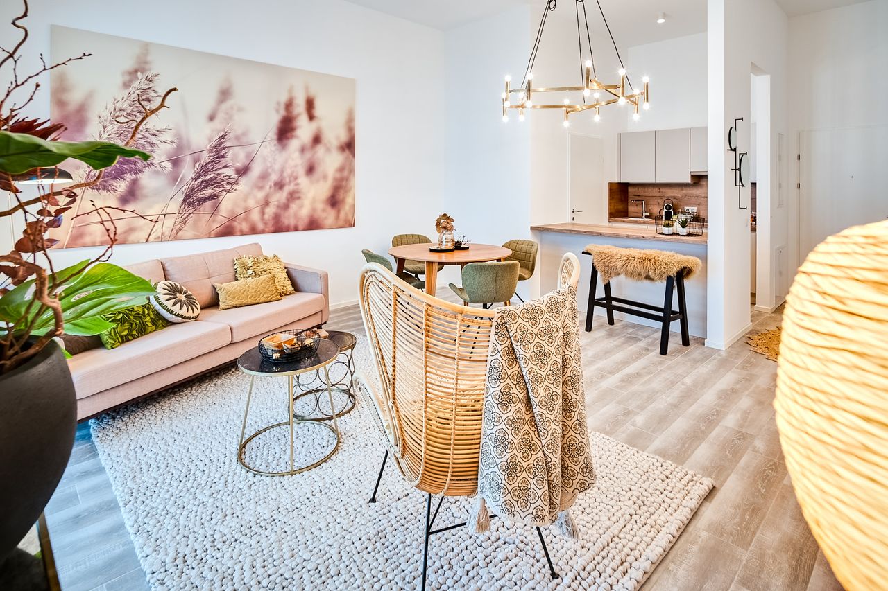 Smarte Musterwohnung