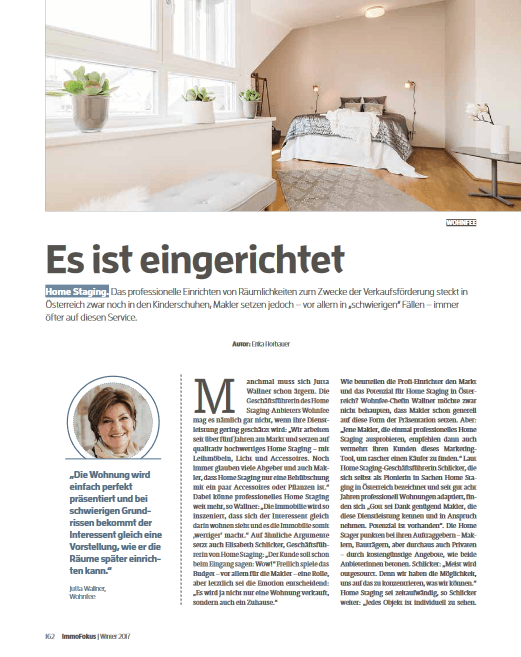 Es ist eingerichtet