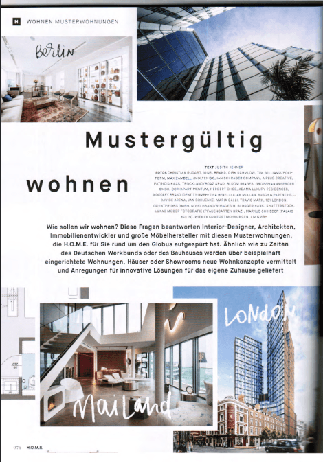 Mustergültig wohnen