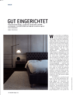 Gut eingerichtet