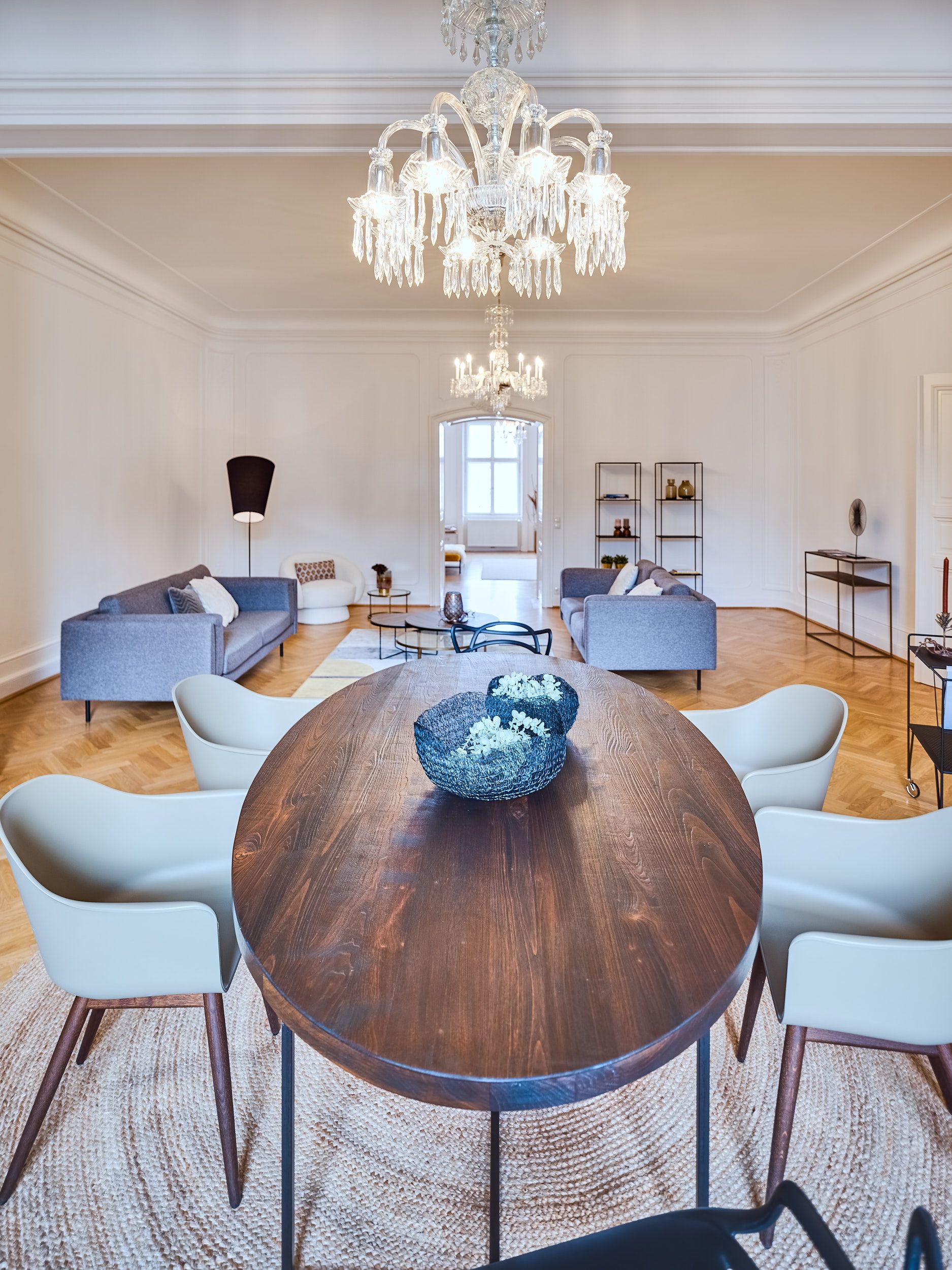 Staging einer traumhaften Altbau-Wohnung