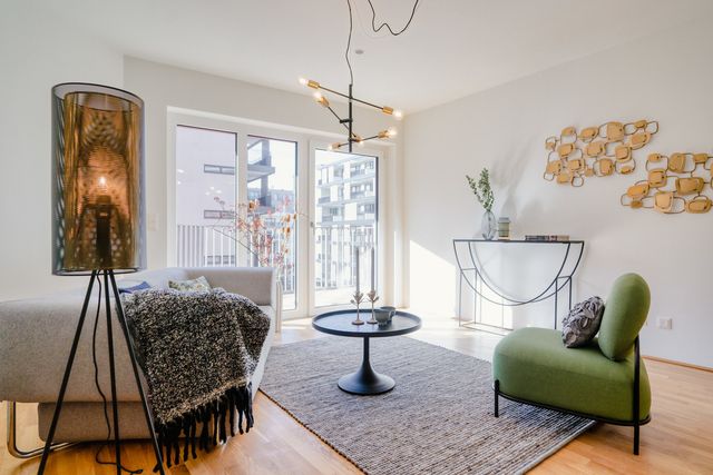 Gemütliche Leseecke nach dem Home Staging